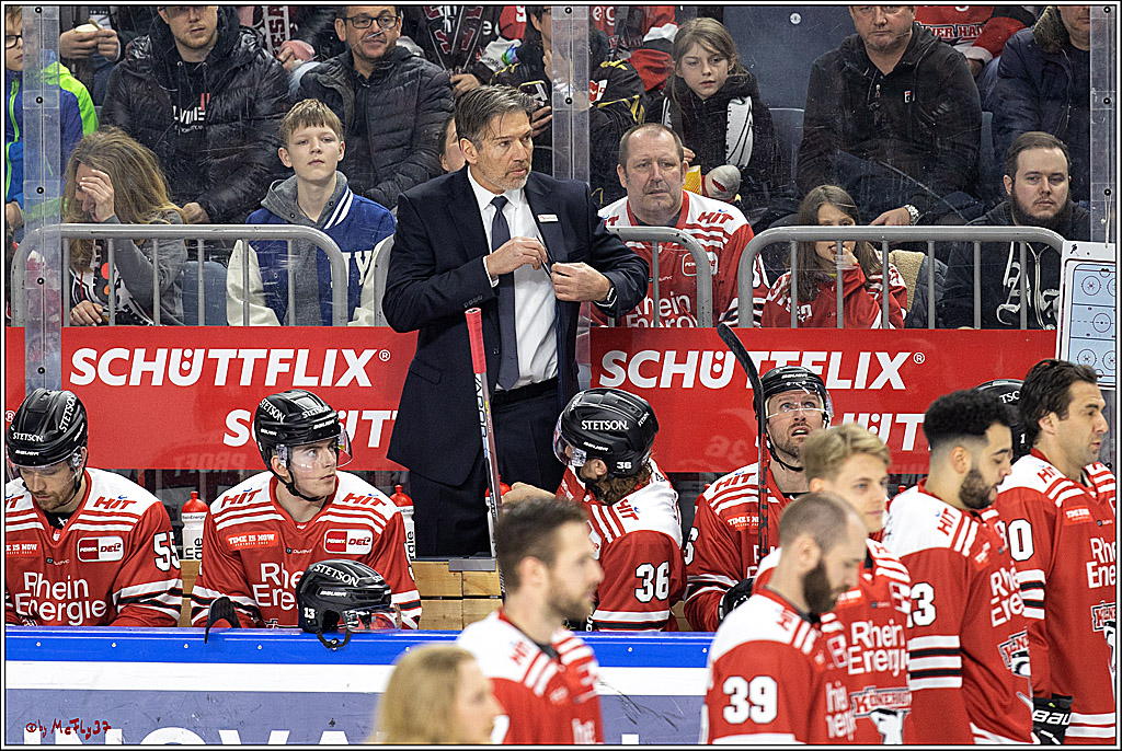 PENNY DEL - Viertelfinale;  Koelner Haie - Adler Mannheim; Koeln, 17.03.2023